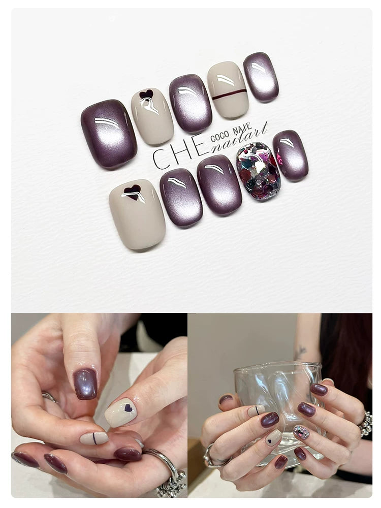 CoCo Handmade Blush Ombre Short Nails