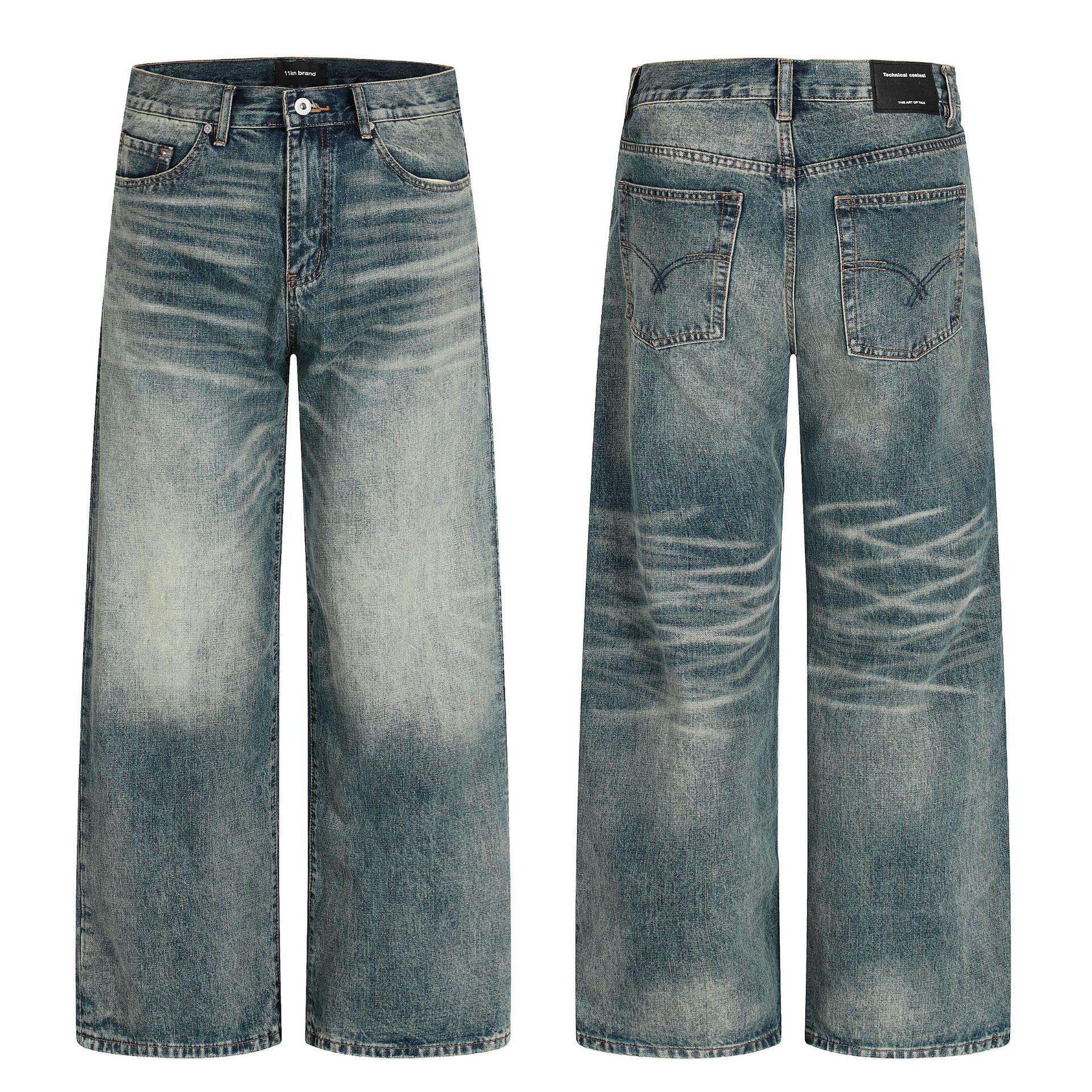 11KN Cat Whisker Loose Scimitar Wide Leg Trousers