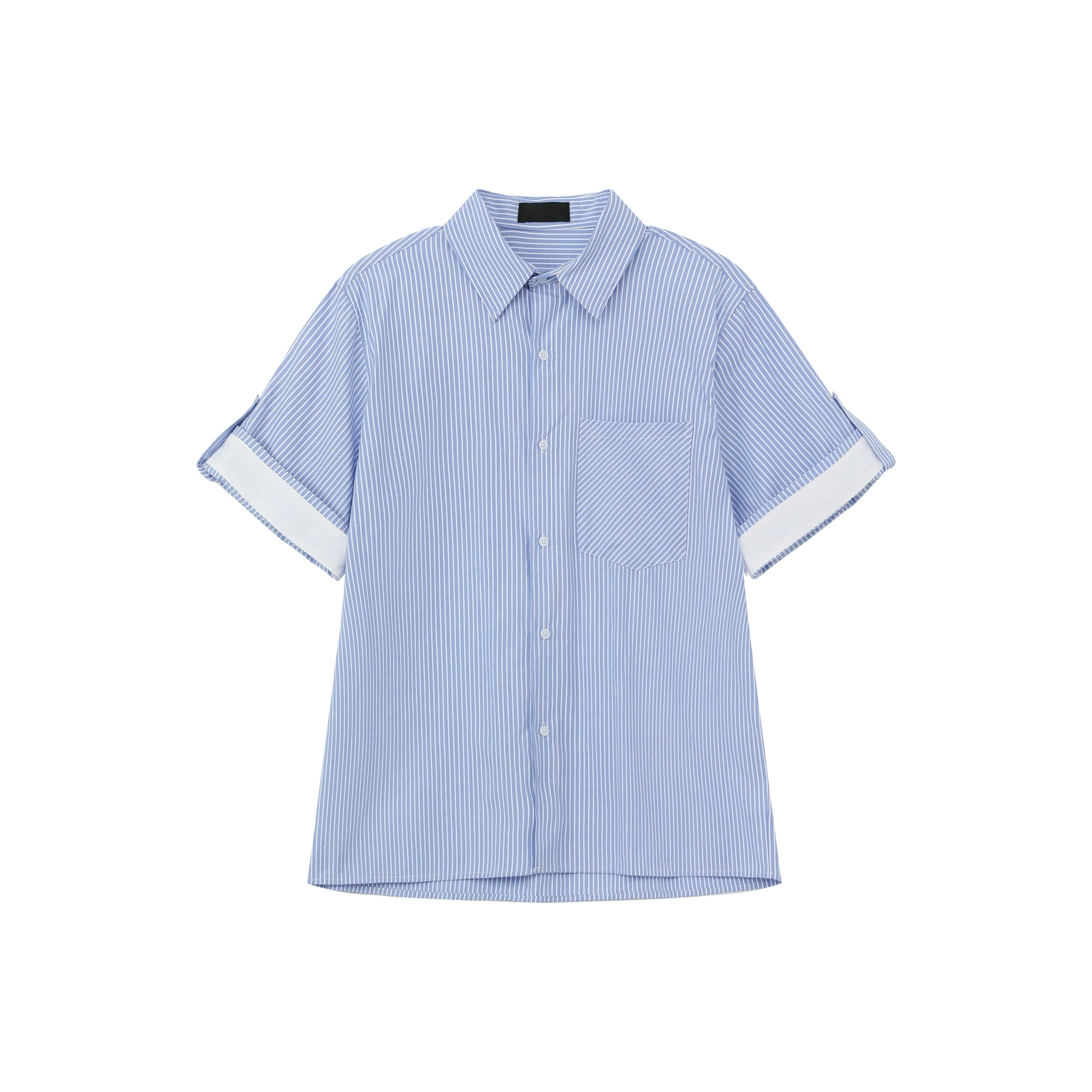 TURNTIDE Casual Loose Simple Striped Shirt