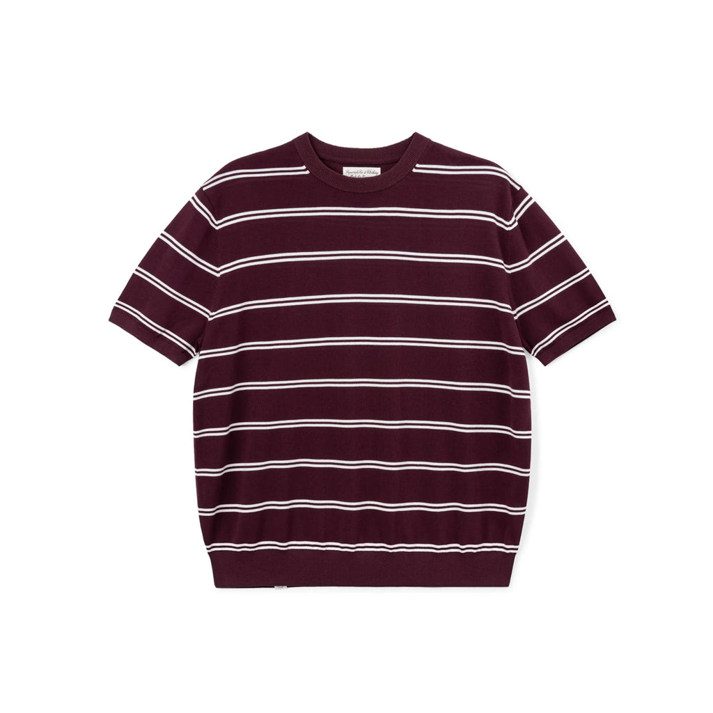 SUPERTOFU Striped Moisture-Wicking Regular Fit Tee