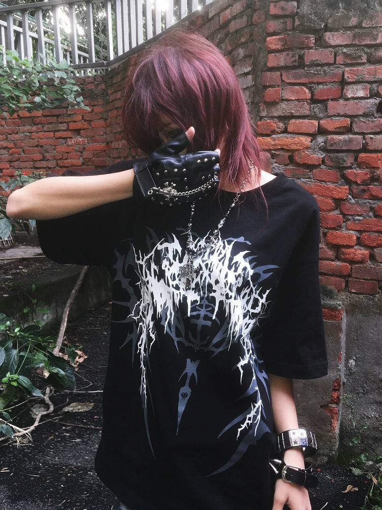 Wetbody Niche Neutral Loose Casual Tee