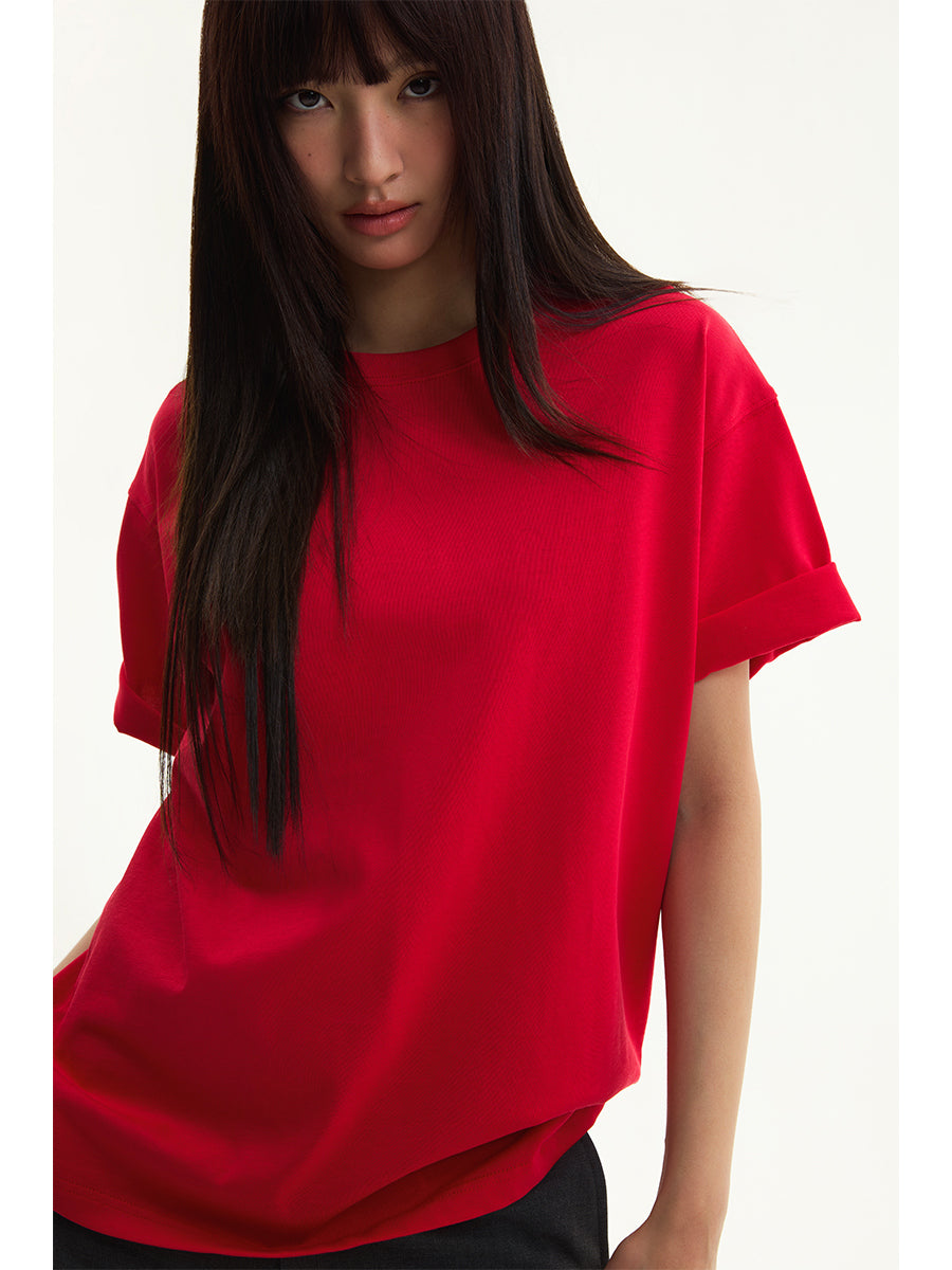 FUNKYFUN 2025SS five-color pure cotton 230g loose Tee
