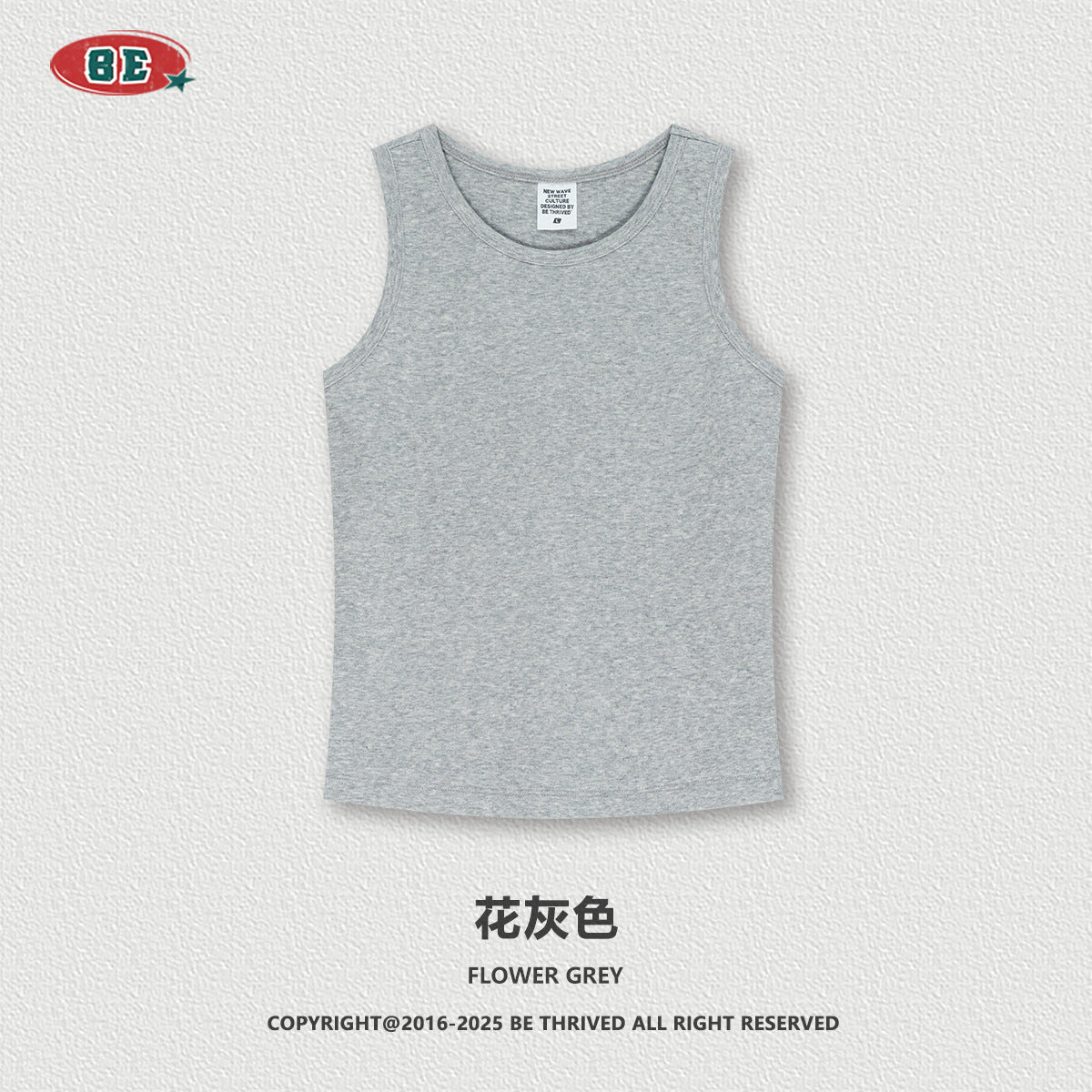 BE Women's Vest Slim Fit Crop Top