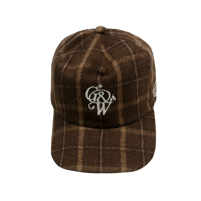 GRAF Vintage Plaid Embroidered Baseball Cap