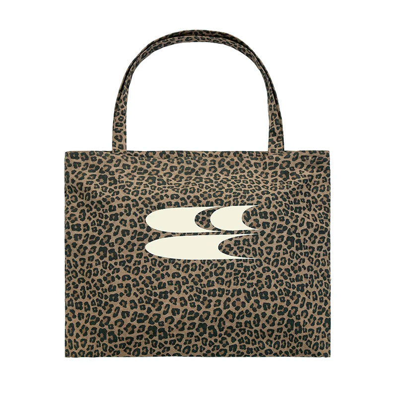 Crying Center Zebra Print Faux Leather Open-Top Shoulder Bag