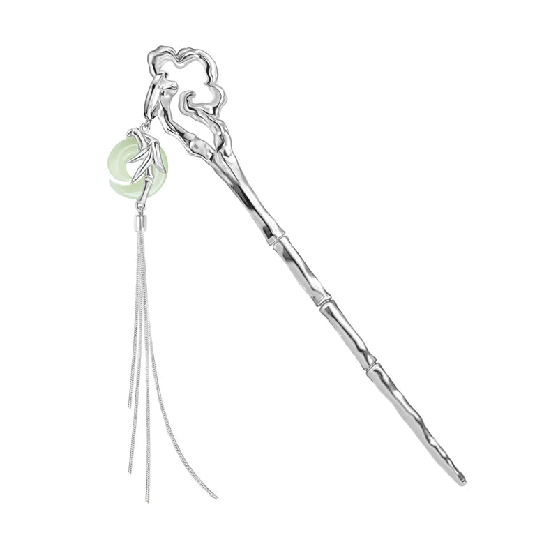 MASW Bamboo Joint Tassel Hairpin