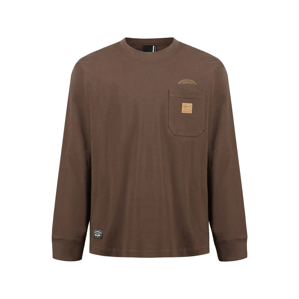 Remedy Vintage Alphabet Print Long Sleeves