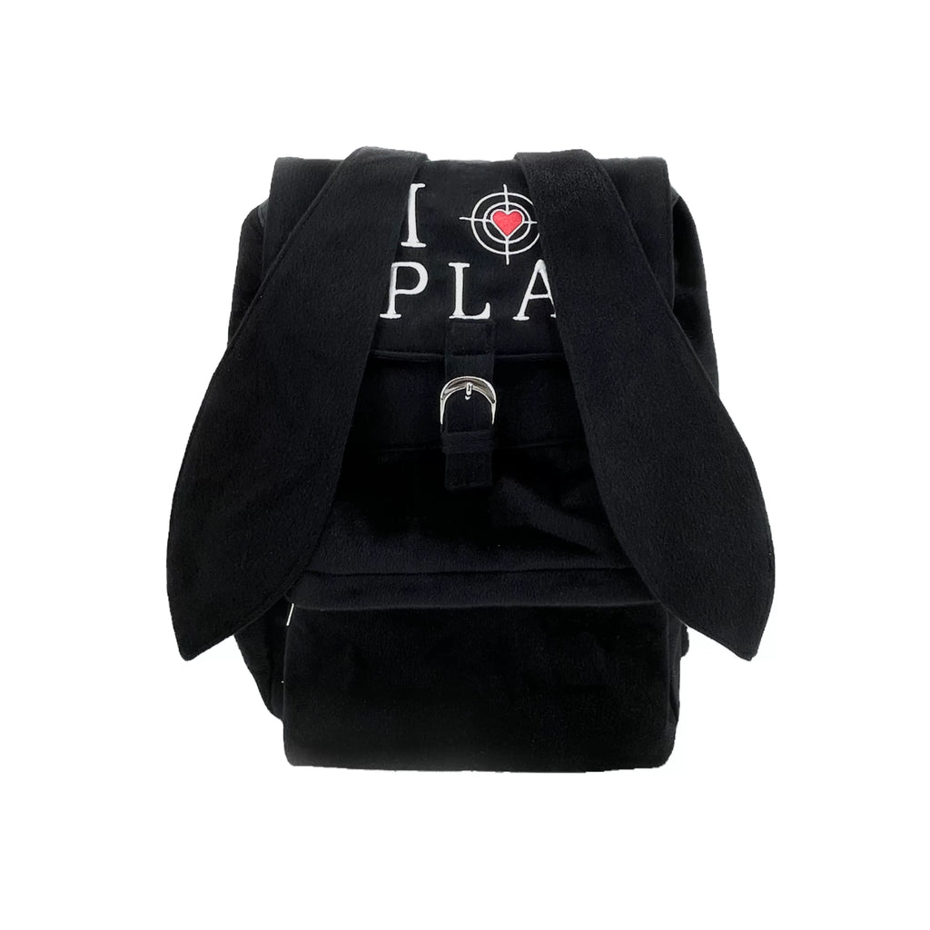 SAUCE Mink Rabbit Ear Embroidered Backpack