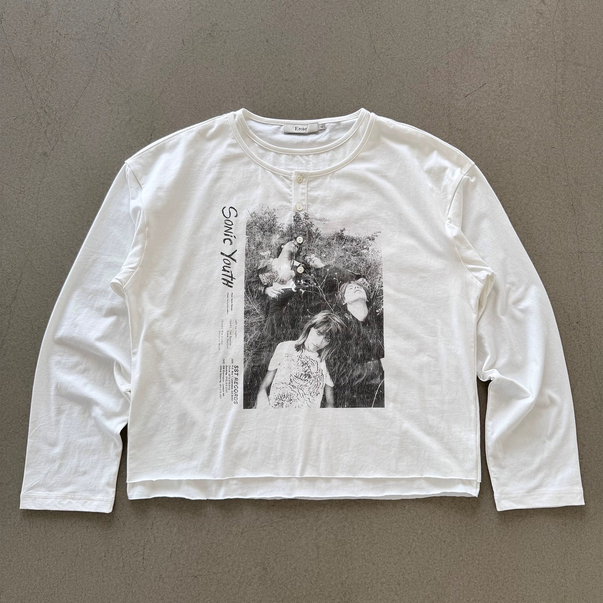Erole Henry Double Neck Unlocked Digital Printing Long Sleeve