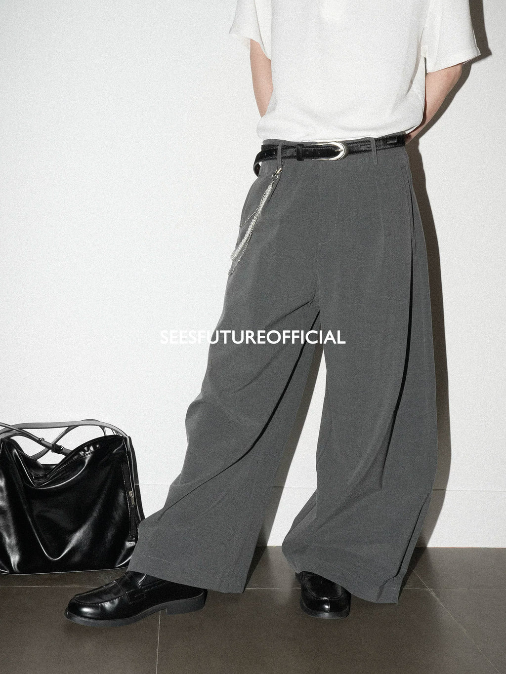 Seesfuture Premium Pendant Casual Pants