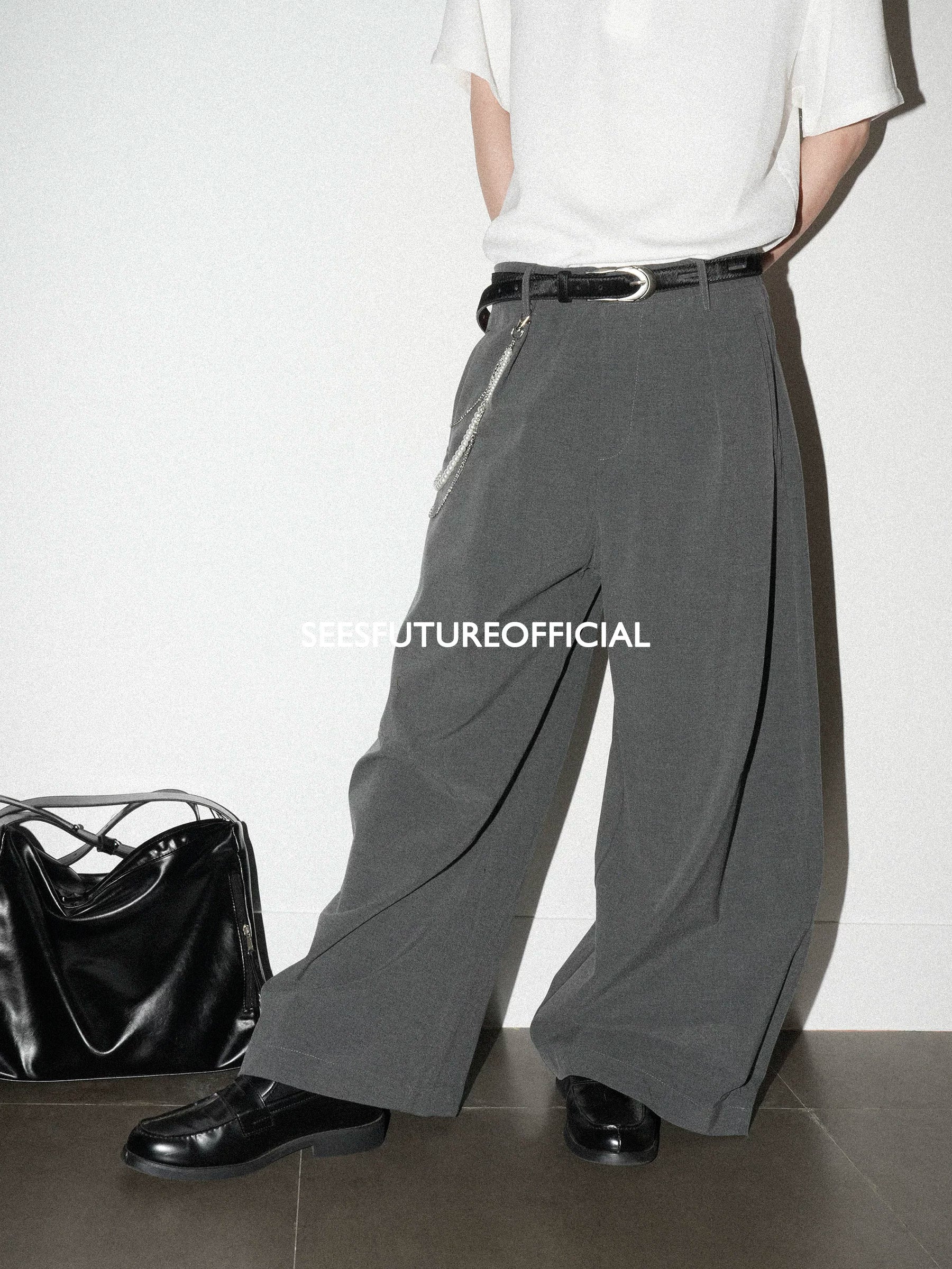 Seesfuture Premium Pendant Casual Pants