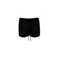Jim Kennet Large Neckline Curled Short Long Sleeve Knitted Shorts Set