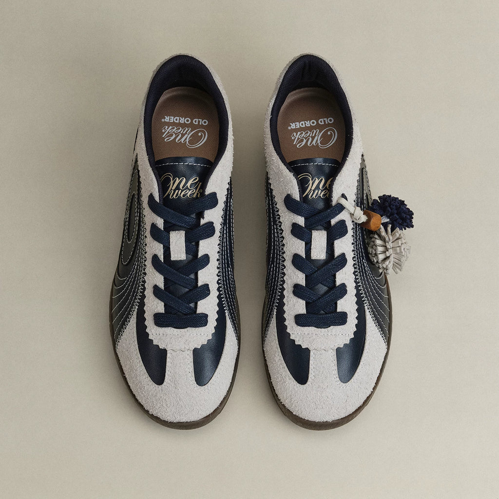 OLD ORDER Suede Thin Sole German Training Sneaker