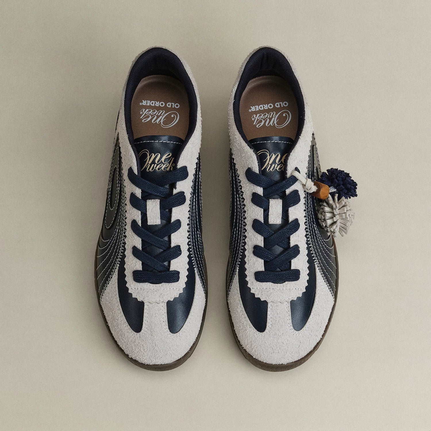OLD ORDER Suede Thin Sole German Training Sneaker