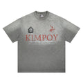 SUPER WAY Gradual Change Letter Print Tee