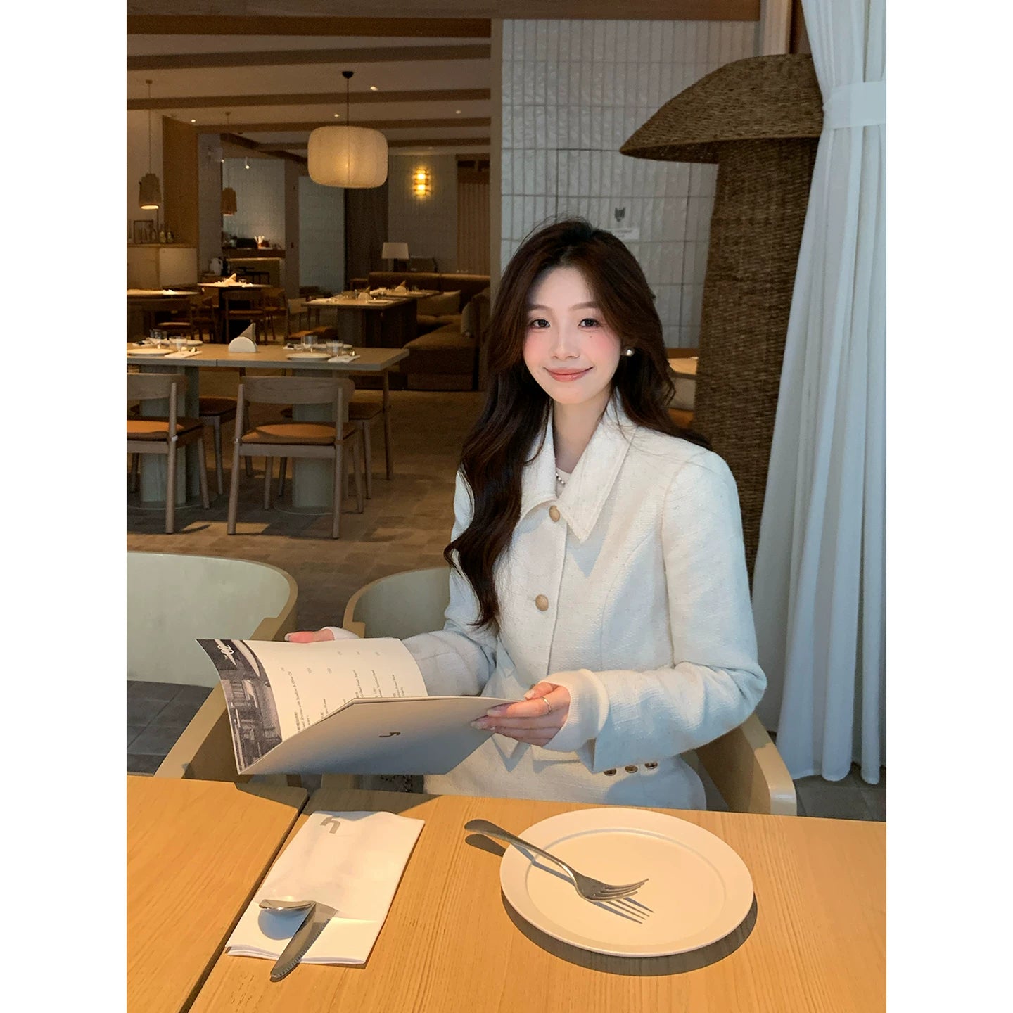 Even Daughter Feeling Small Fragrant Jacket + Skirt