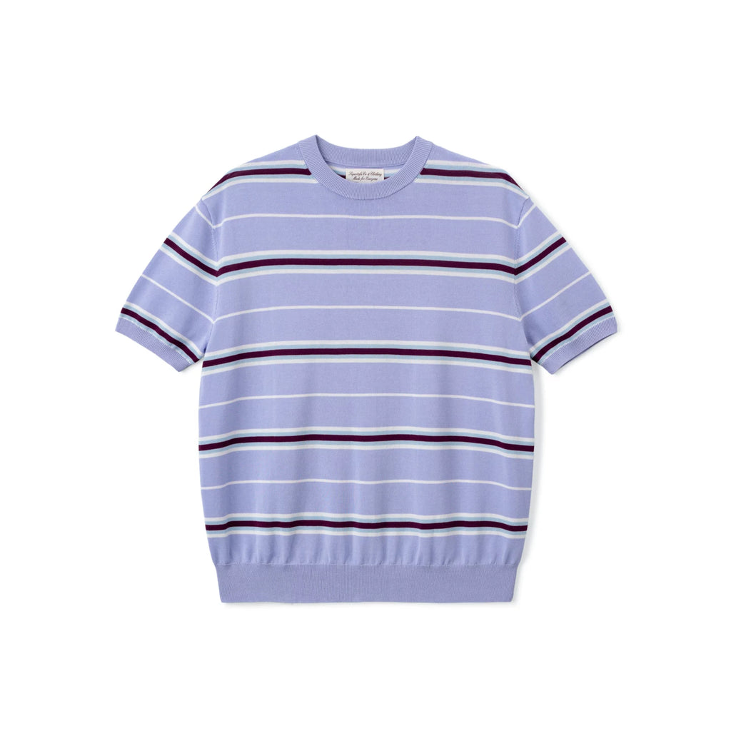 SUPERTOFU Colorblock Striped Moisture-Wicking Tee