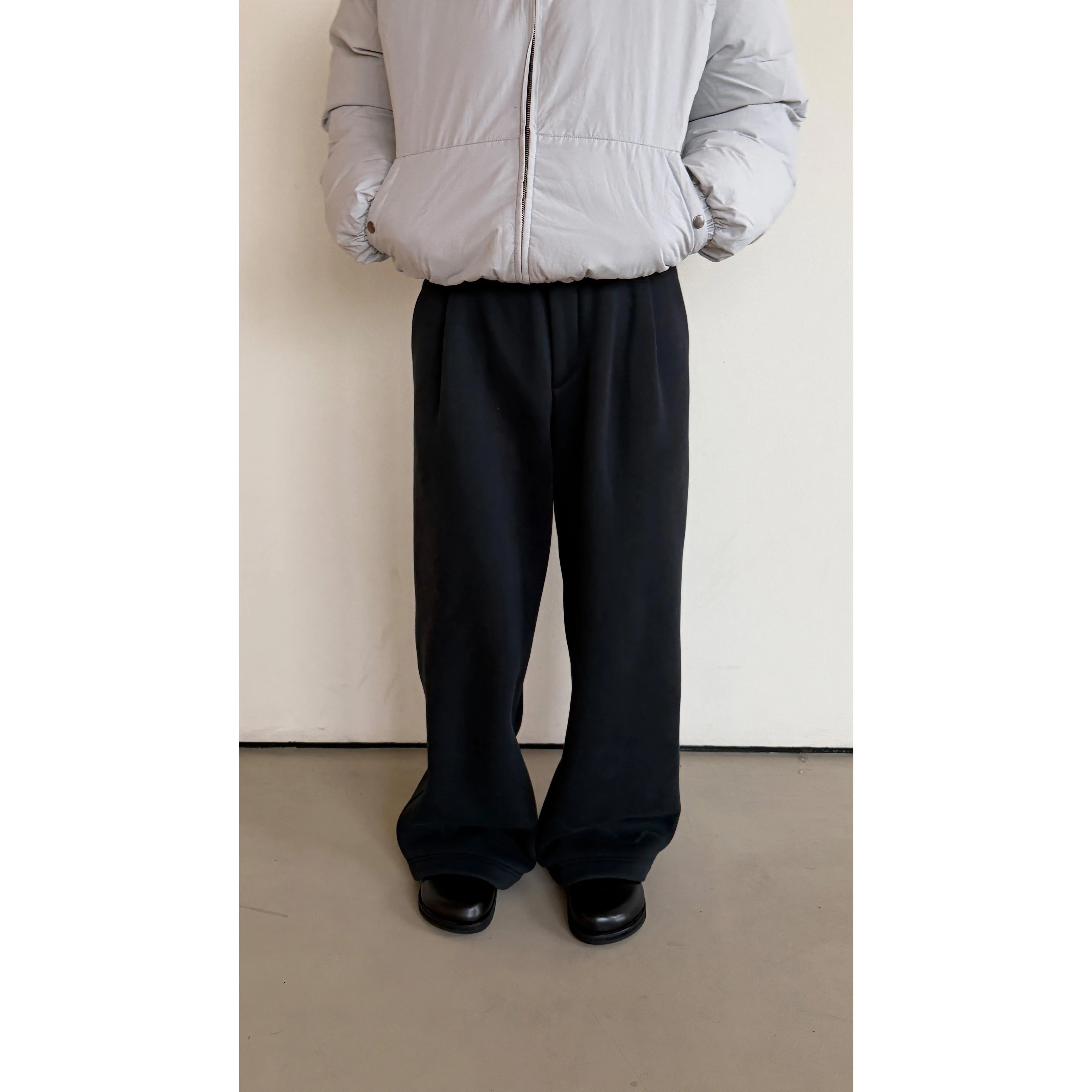 Anniehall Thickened Granular Fleece Air Fluffy Sweatpants