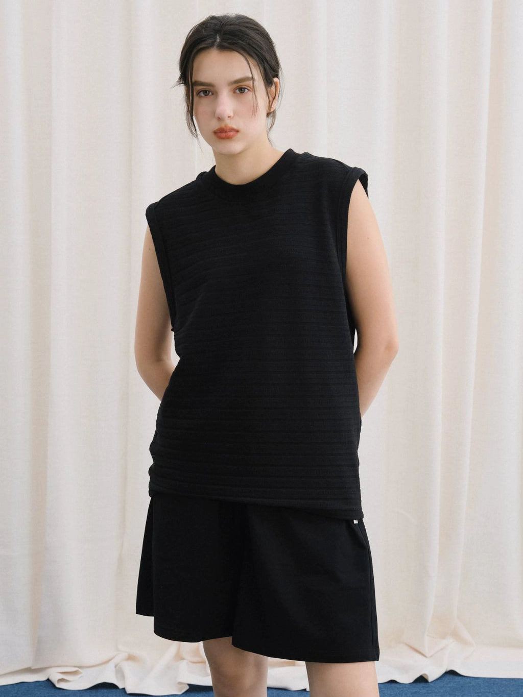LIVINGTOWN Japanese Casual Loose Simple Vest
