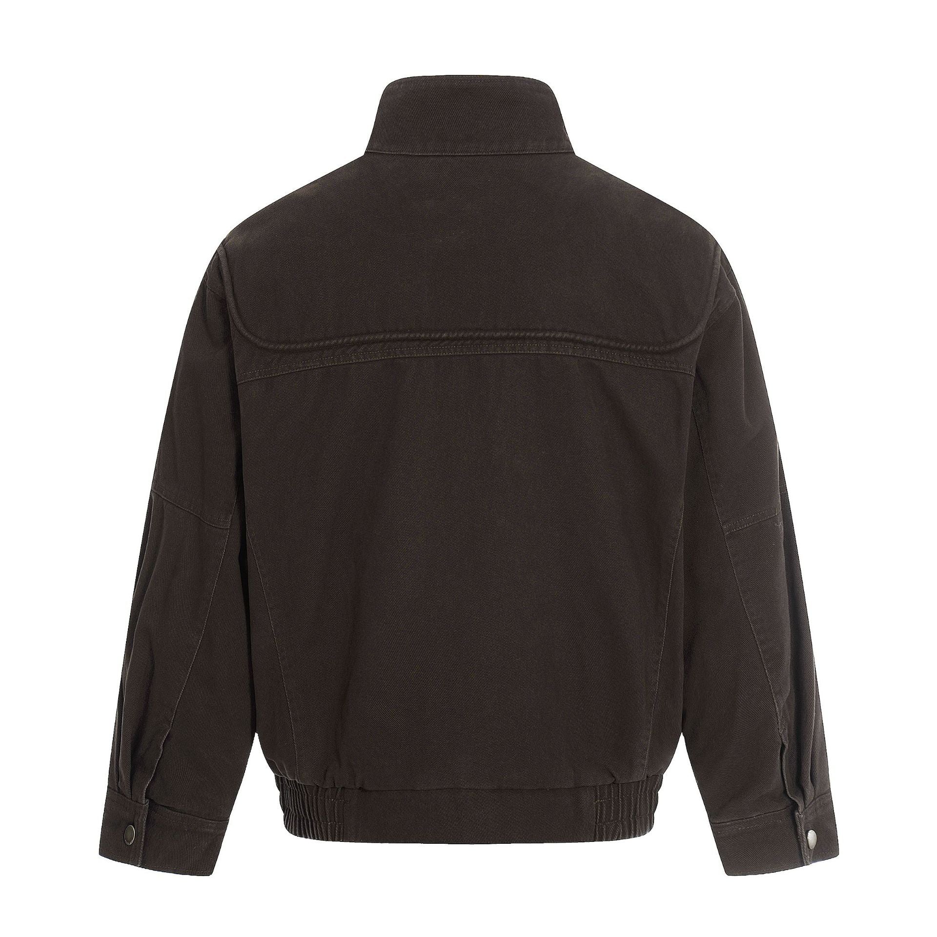11KN Vintage Front Shoulder Stand-Up Jacket