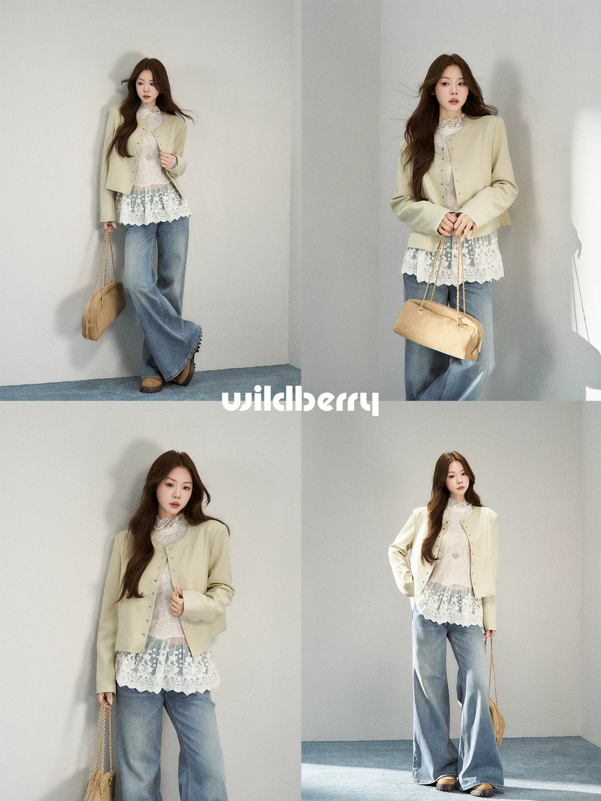 Wildberry Chanel-Style Slim Fit Blazer