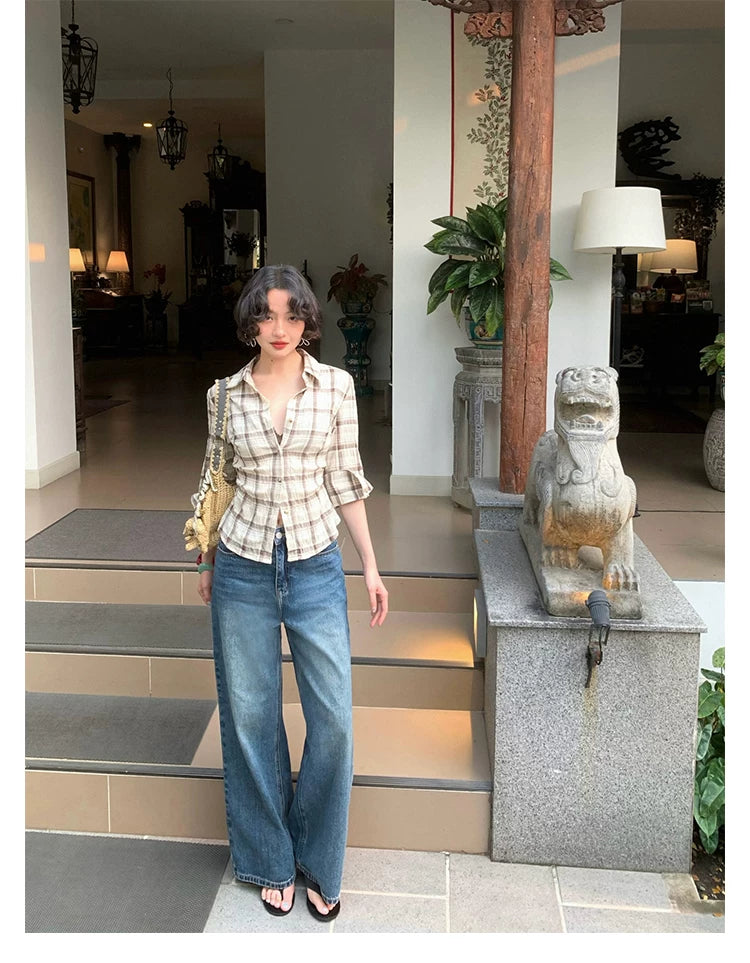 KELIFAN Vintage Loose Jeans