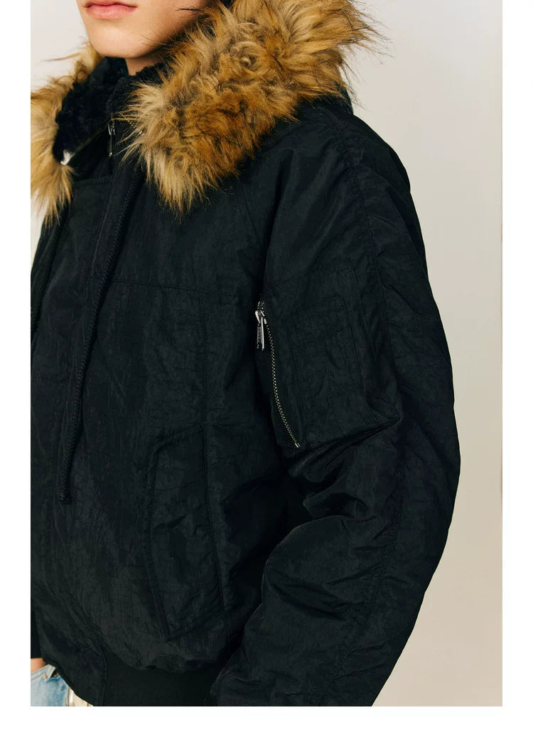 NONRADICAL (NR) Vintage Parker Hooded (Three Wearing Forms) Padded Jacket Jacket Men