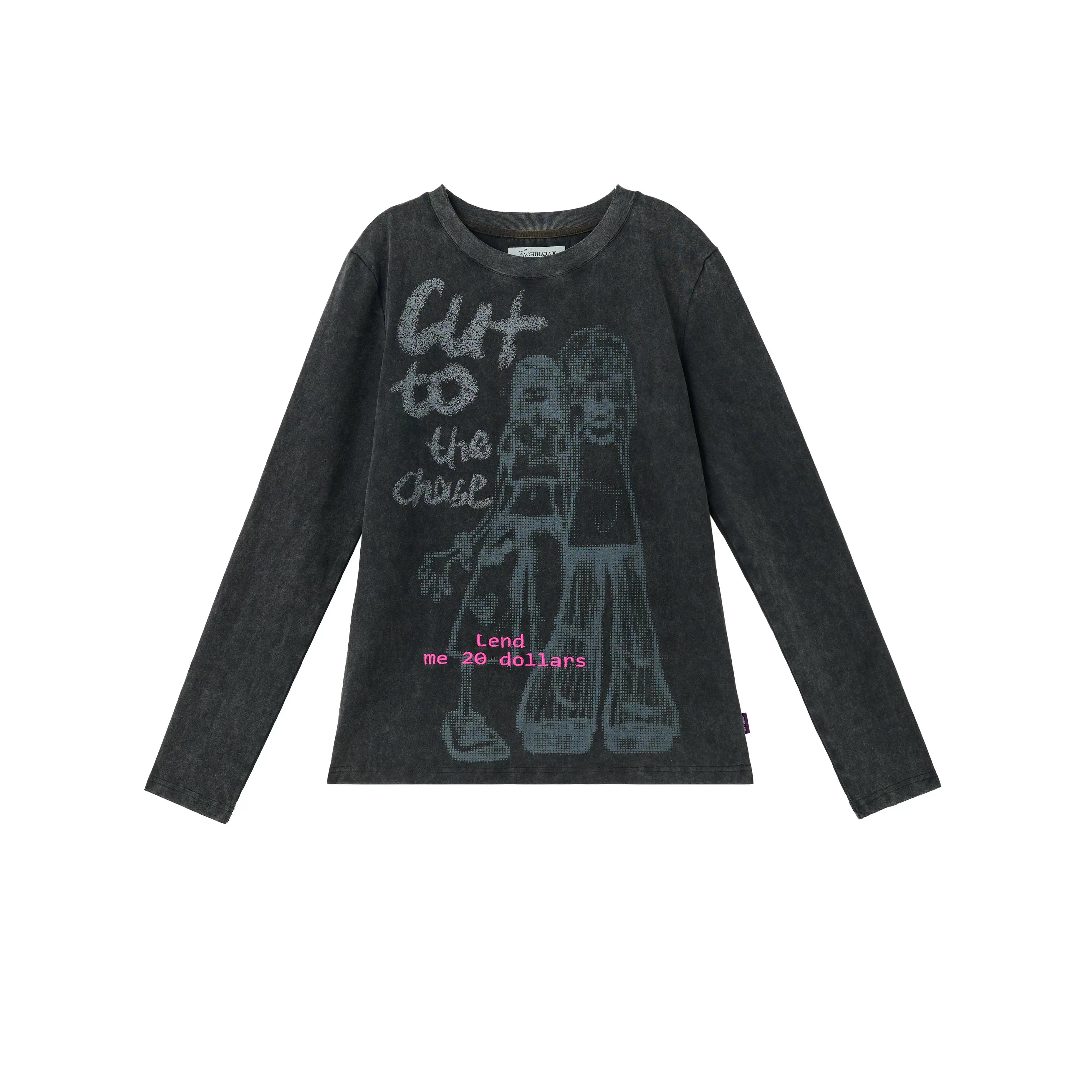 Achihara Friend Loan 100% Cotton Breathable Oversized Tee
