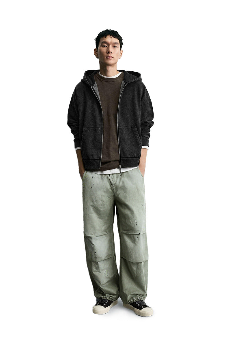 Inflation Splashing Loose Leggings Casual Pants