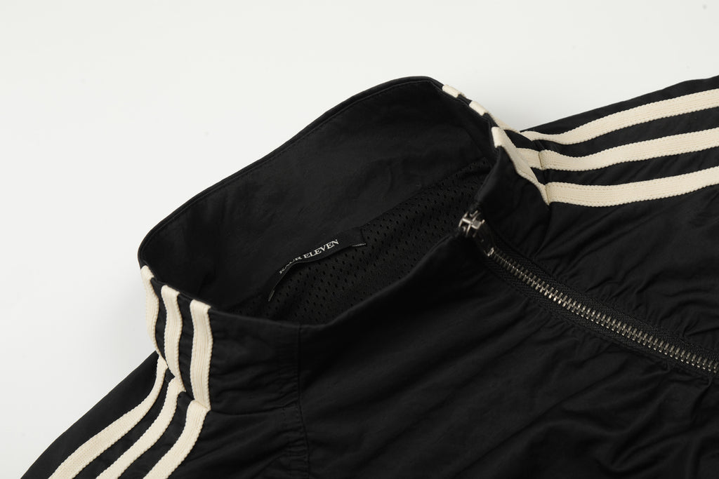 11KN Retro Zip-Off Windproof Hooded Jacket