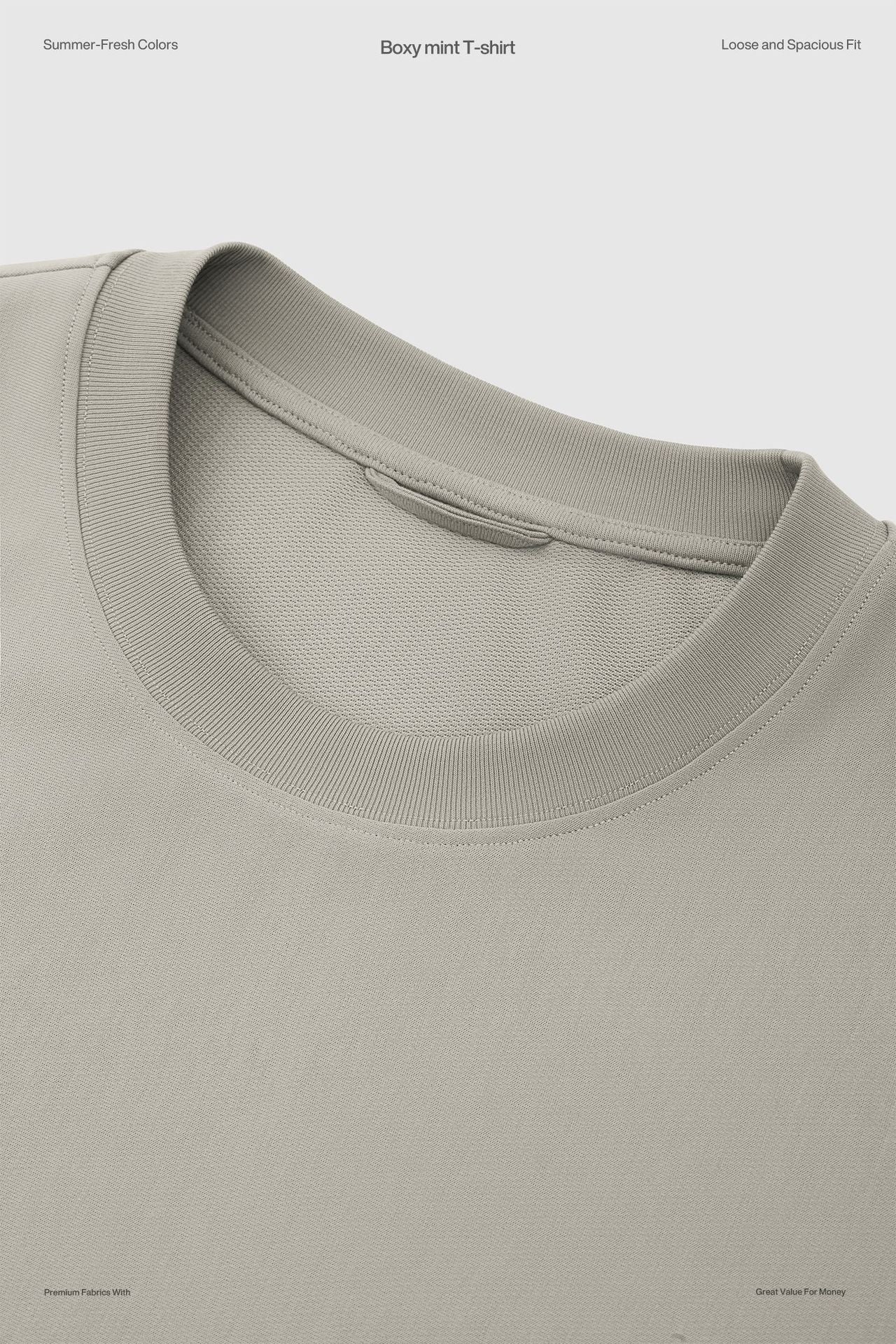 INF Boxy Mint Tee