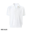 SEE ALSO Soft Waxy Lapel Short-sleeved Knitted Sweater