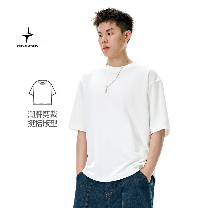 INF VERY COMFY U + Loose Five-quarter Sleeve TTee