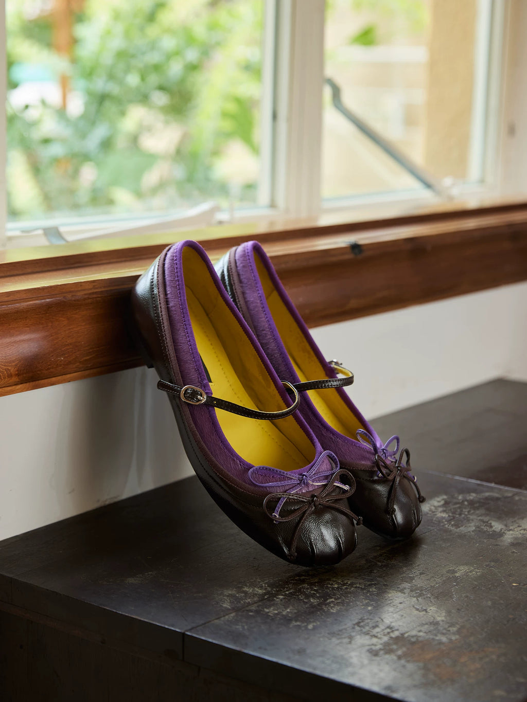 MILOOEY Leather Mary Jane Flat
