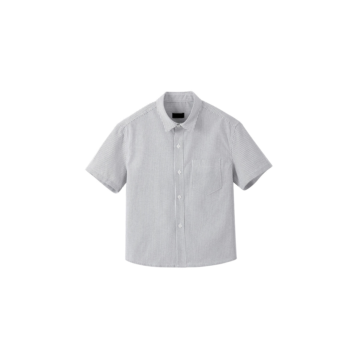 PLUS NO LOGO Striped Boxy Fit Shirt