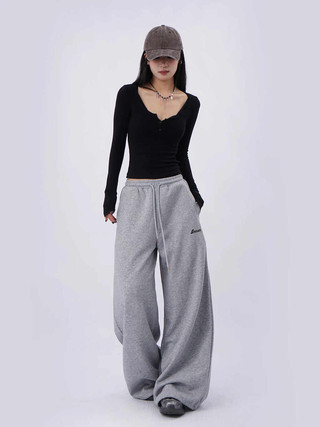 SAMUSAN Loose and Versatile Casual Sweatpants