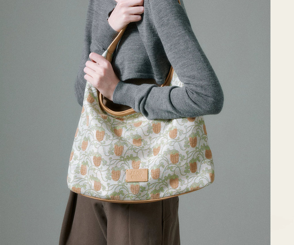 JACD Guochao Retro Tote Bag Underarm Bag