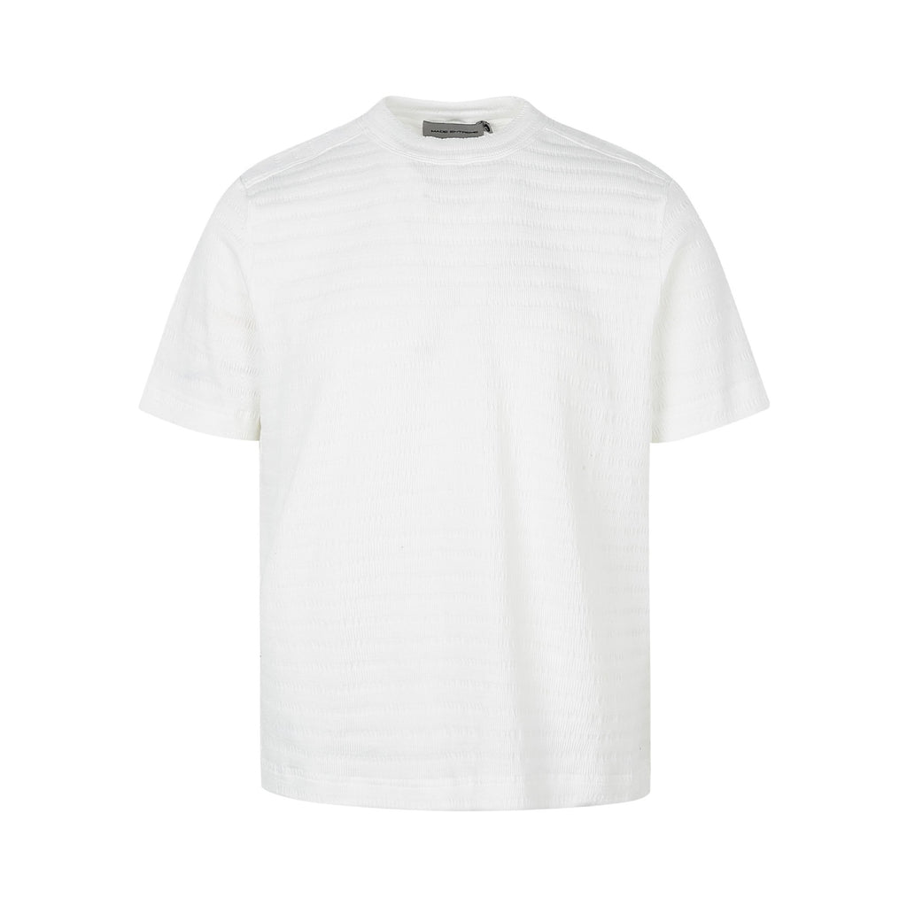 MADEEXTREME static luxury blend jacquard crew neck tee