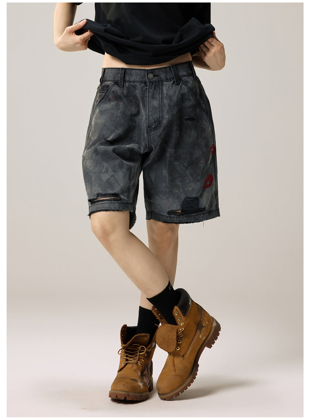 Remedy [D-kiss] tooling five-point Shorts