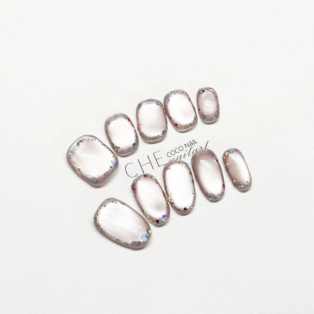 CoCo Handmade Blush Ombre Short Nails
