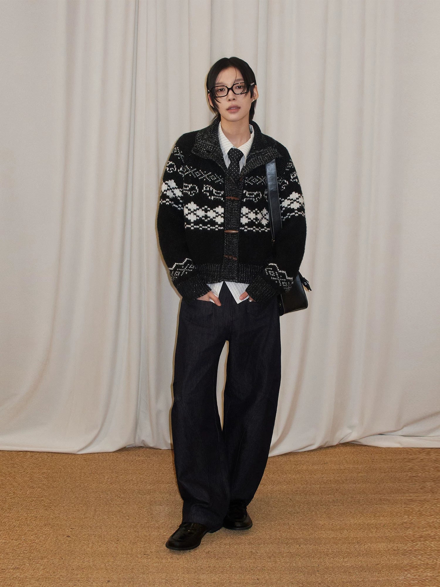 Sameuoo Fair Island Knitted Wool-blend Sweater
