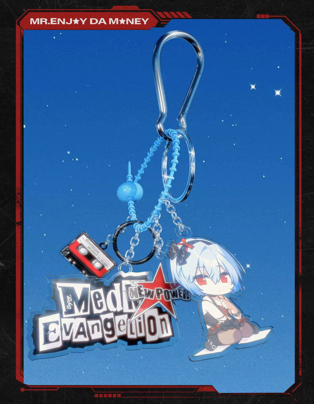 MEDM Anime Keychain