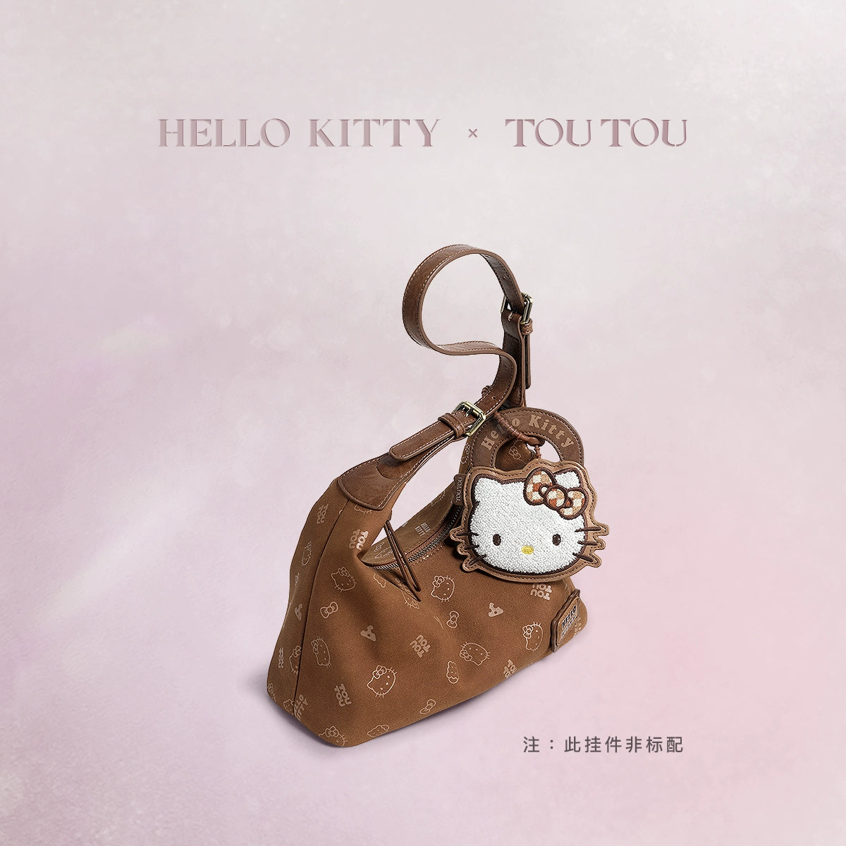 TOUTOU Hellokitty Shoulder Messenger Tote Bag