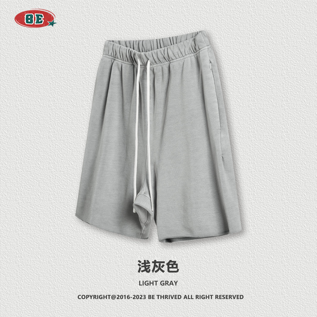 BE THRIVED American Retro 400g Breathable Loose Shorts