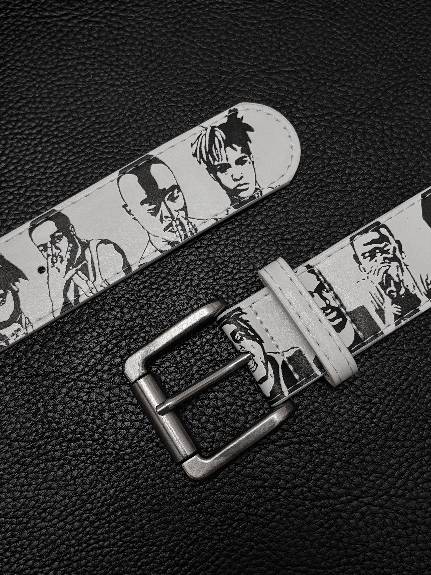 DPOL Hip Hop Original Portrait Hand Painted Belt