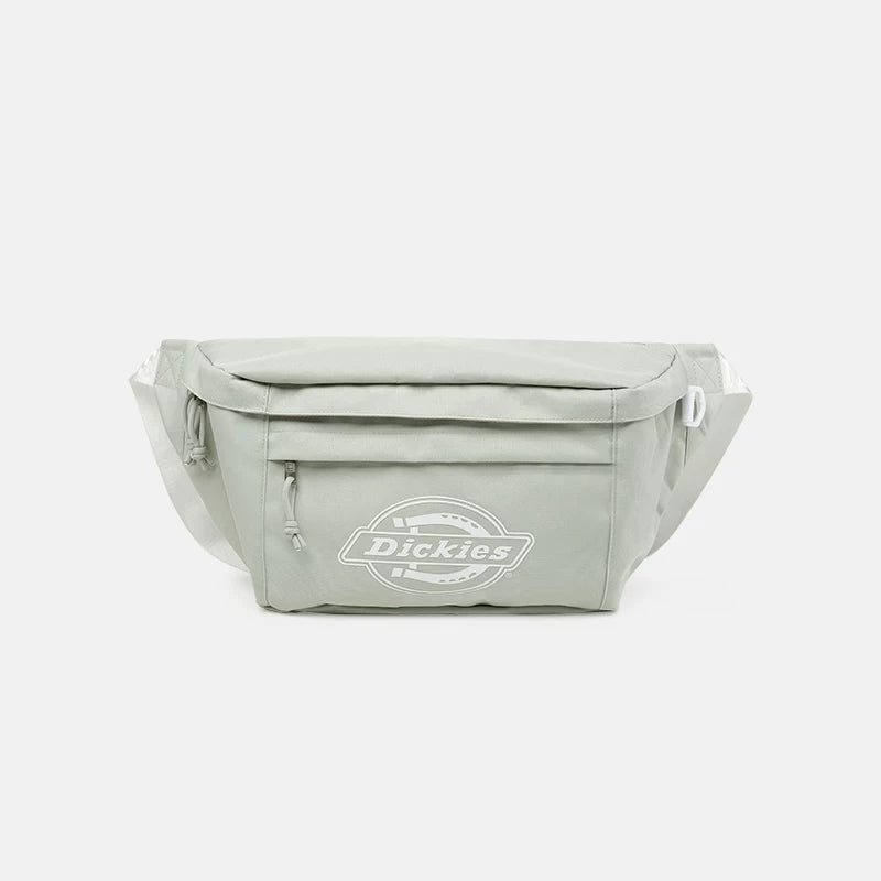 Dickies Midnight Black Nylon Zip Crossbody Sling Bag