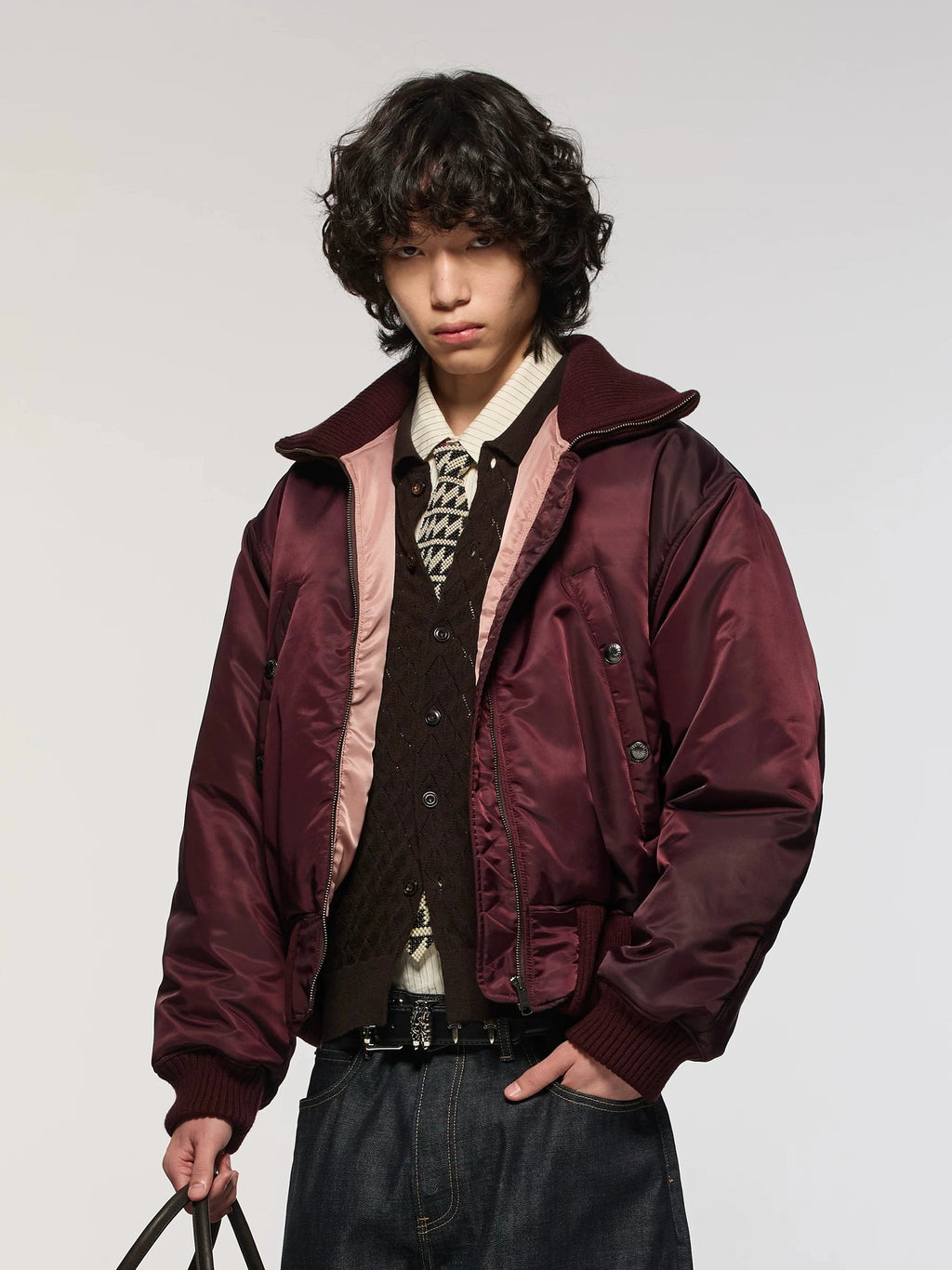 Azure Lisseur Premium Cotton Short Jacket