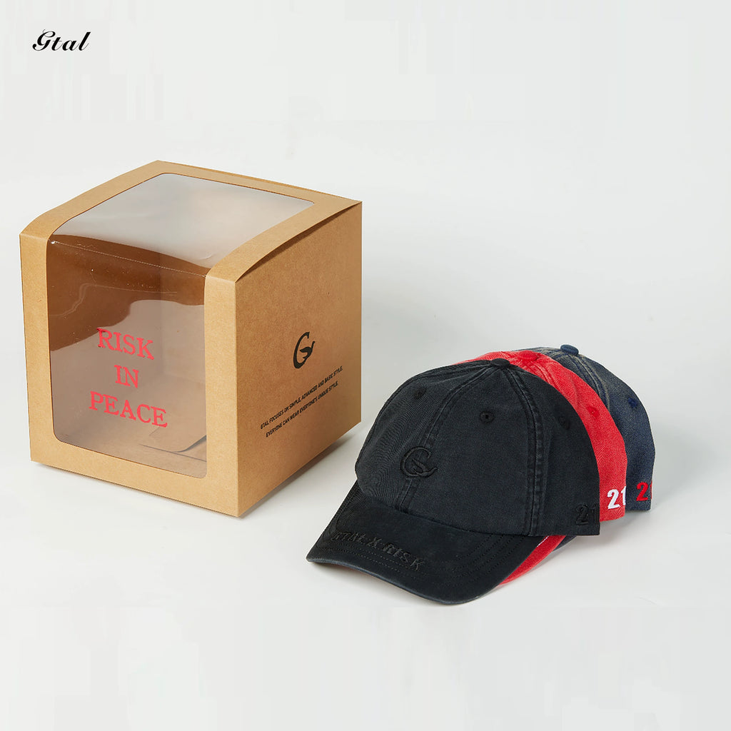 GTAL GIAL X RISK Cotton Embroidered Duckbill Cap