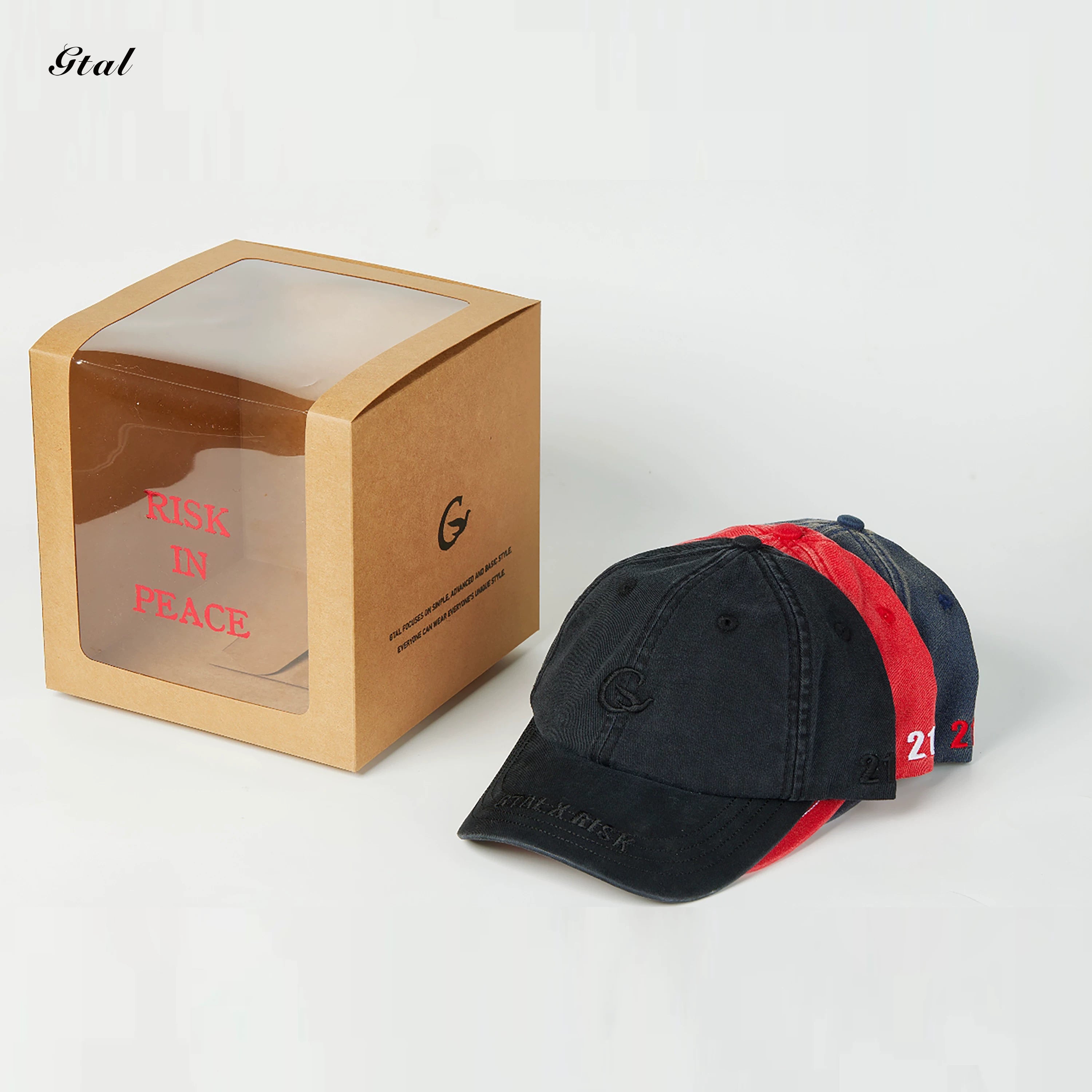 GTAL GIAL X RISK Cotton Embroidered Duckbill Cap