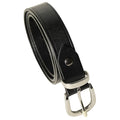 Mbbcar Stainless Steel Buckle Italian Leather Belt